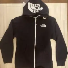 THE NORTH FACE ジップアップパーカー 紺　ブラック