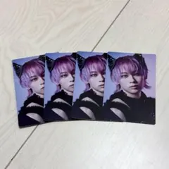 超特急 シューヤ NINE LIVES トレカ 4枚セット