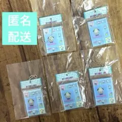 【匿名配送】サンリオ　タイルシールミニチュアチャーム　ポチャッコ　5点セット