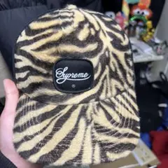 Supreme トラ柄 スナップバックキャップ