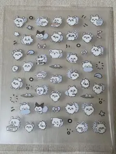 【在庫ラスト1枚】ネイルシール　ちいかわ　モモンガ