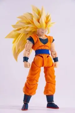 再販版　超サイヤ人3 孫悟空　ドラゴンボール　s.h.figuarts サイズ