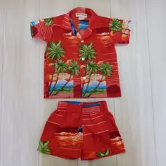 アロハシャツ　パンツ　セットアップ　子供用