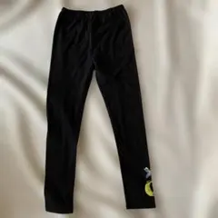 ANAP KIDS ブラックレギンス 130