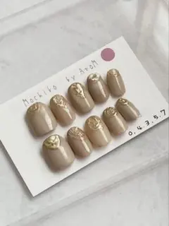 #0082 ハンドメイド　ネイルチップ