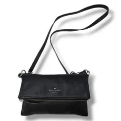極美品 kate spade ケイトスペード ショルダーバッグ クロスボディ 黒