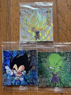 ドラゴンボール シール ウエハース　超サイヤ人孫悟空　計3点