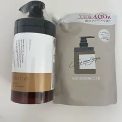 cocone クレイクリームシャンプー 本体＋詰め替えセット