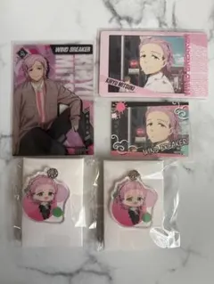 ウィンブレ　桐生三輝　クリアカード、アクキー、ステッカー