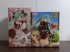 初音ミク　Outdoor チロルチョコ　フィギュア２体セット ①