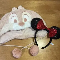 ディズニー ファンキャップ カチューシャ セット - メルカリ