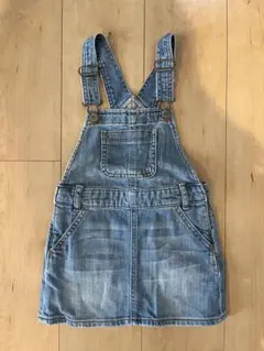 GAP ギャップ デニム サロペット ジャンパースカート 100