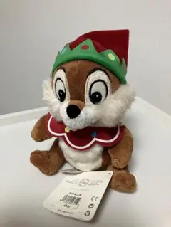 タグ付き チップとデール クリスマスぬいぐるみ ディズニー　アメリカ　限定　レア