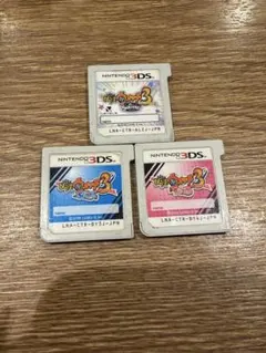 （動作⭕️）妖怪ウォッチ3 スシ テンプラ スキヤキ 3DSソフトセット　182のサムネイル