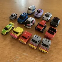 ルパン三世 フィギュア 2体セット バイク ミニカー チョロQ プルバック