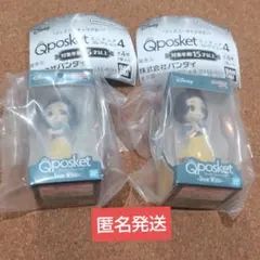 ディズニーキャラクター Qposket ミニチュアコレクション 白雪姫 ２点