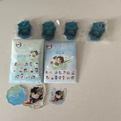 鬼滅の刃 ここみえアクリルフィギュア 嘴平伊之助 ステッカー