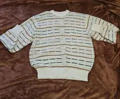 Cross Lynx ストライプニットセーター