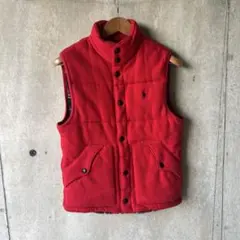 鈴*木様 ラルフローレン 赤 ベスト