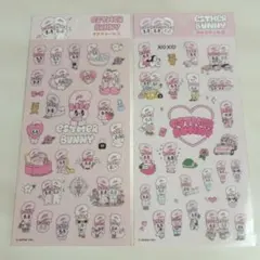 Esther Bunny クリアシール 1・2セット