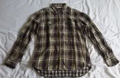 BEAMS チェック柄ネルシャツ Lサイズ