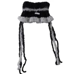 beftey もけもけニット帽