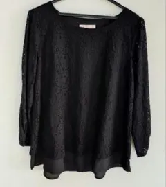 IMAGE ブラックレース トップスのサムネイル