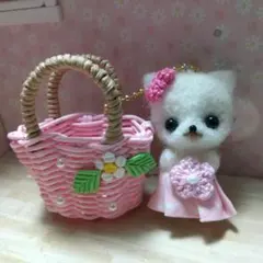 ミニミニバックのチワワちゃん♡キーホルダー♡