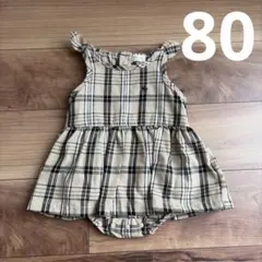 POLO baby チェックワンピースのサムネイル