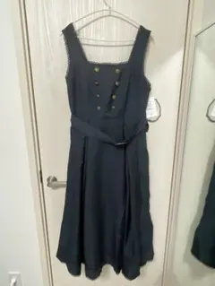 しまむら Lサイズ　マリンアカデミア　ジャンパースカート　 ダークネイビー