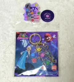 スーパーマリオギャラクシー ムービー〉バッグチャーム キーホルダー