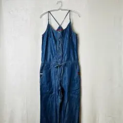 TOMMYGIRL オーバーオール　サロペット　S デニム　オールインワンのサムネイル