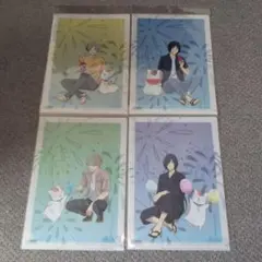 【非売品】夏目友人帳　イオン限定　ミニクリアファイル　ニャンコ先生　的場　名取 非売品】夏目友人帳 イオン限定 ミニクリアファイル ニャンコ先生 的場