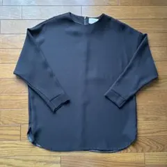 UNITED ARROWS ブラウス 38 M 黒 長袖 クリーニング済のサムネイル
