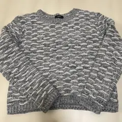 EMODA ニット 長袖 グレー　フリーサイズ