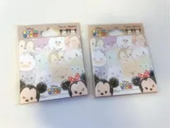 Disney ツムツム付箋　２個セット