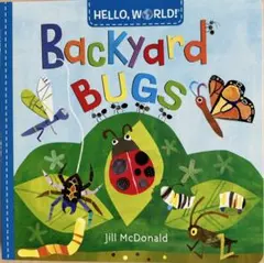 Backyard Bugs 英語絵本　ボードブック　正規品