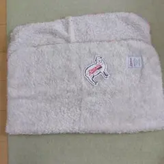 【新品】PECORA 羊のようにフワフワ 両面ボア ブランケット S グレー