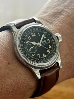 ORIS オリス　ビッグクラウン　ポインターデイト　7462 ボーイズ 絶盤！オリス ビッグクラウン ポインターデイト 自動巻 スモール