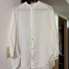 AMERICAN HOLIC バンドカラーシャツ ホワイト M