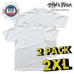 シャカウェア Tシャツ 2XLサイズ2枚セット ホワイト　白無地　シャカ