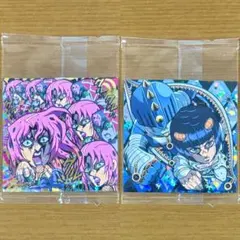 ジョジョシールウエハース5部2 SRブチャラティ JJRディアボロ 2枚セット