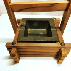 煙草盆　天然木時代アンティーク骨董花器茶道具民芸品古民具美術品レアもの瓶掛け 2025年最新】煙草盆 木 盆の人気アイテム - メルカリ