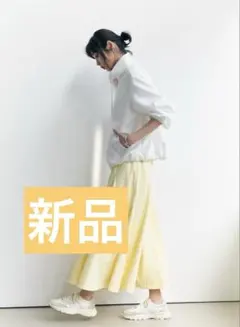 LOUNIE新品⭐️洗える❗️フォルムジップブルゾンオーガンジーバルーンジャケット