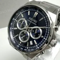 【稼動】 付属品完備 SEIKO 腕時計 セレクション クロノグラフ メンズ