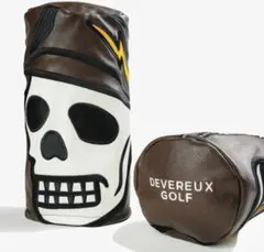 DEVEREUXGOLF デヴァローゴルフ ヘッドカバー4点セット オレンジ