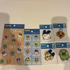 たまごっち ダイソー パイルワッペン ステッカー ラッピングシール シートシール