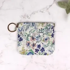 ミニ財布　ミニポーチ　リバティ　ラミネート　バネ口金　※お値下げ中