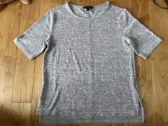 バナナリパブリック　BANANA REPUBLIC グレー　サマーニット