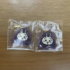 ちいかわ　てんし♡あくま　ミニラメアクリルチャーム　うさぎ　2個セット